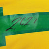 Framed Autographed/Signed Rodrygo Silva de Goes 35x39 Brazil Yellow Soccer World Cup Jersey Beckett BAS COA by Hall of Fame Sports Memorabilia
