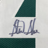 Framed Autographed/Signed Sterling Sharpe 35x39 Green Bay Green Football Jersey Beckett BAS COA