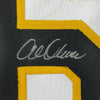Framed Autographed/Signed Al Oliver 35x39 Pittsburgh Pirates White Baseball Jersey JSA COA