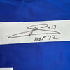Framed Autographed/Signed Mats Sundin 35x39 HOF 12 Toronto Blue Hockey Jersey JSA COA