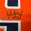 Framed Autographed/Signed Jose Abreu 35x39 Houston Blue Baseball Jersey Beckett BAS COA