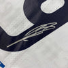 Framed Autographed/Signed Karim Benzema 35x39 Real Madrid 2016-17 White Soccer Jersey Beckett BAS COA by Hall of Fame Sports Memorabilia