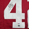 Framed Autographed/Signed Eddie Lacy 35x39 Alabama Red College Football Jersey PSA COA by Hall of Fame Sports Memorabilia