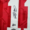 Framed Autographed/Signed Ryan Giggs 35x39 Manchester United Red Soccer Jersey Beckett BAS COA by Hall of Fame Sports Memorabilia