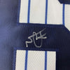 Framed Autographed/Signed Nestor Cortes 35x39 New York Pinstripe Baseball Jersey PSA/DNA COA