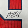 Framed Autographed/Signed Matthew Judon 35x39 New England Red Football Jersey JSA COA