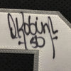 Autographed/Signed David Robinson San Antonio Spurs Black Basketball Jersey PSA/DNA COA