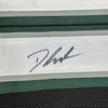 Framed Autographed/Signed D'Andre Swift 35x39 Philadelphia Black Football Jersey JSA COA