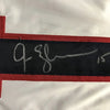 Autographed/Signed Jamie Langenbrunner Team USA United States White Hockey Jersey JSA COA by Hall of Fame Sports Memorabilia