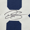 Framed Autographed/Signed Dalton Schultz 35x39 Dallas Thanksgiving Day Football Jersey JSA COA