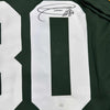 Framed Autographed/Signed Donald Driver 35x39 Green Bay Green Football Jersey JSA COA