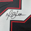 Framed Autographed/Signed Marshall Faulk 35x39 San Diego State Black College Football Jersey Beckett BAS COA