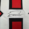 Framed Autographed/Signed George Kittle 35x39 San Francisco Red Alternate Football Jersey Beckett BAS COA by Hall of Fame Sports Memorabilia