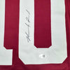 Framed Autographed/Signed Marcel Reed 35x39 Texas A&M Maroon College Football Jersey JSA COA by Hall of Fame Sports Memorabilia