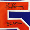 Framed Autographed/Signed Sid Fernandez 35x39 86 WSC New York Blue Baseball Jersey JSA COA