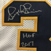 Autographed/Signed George McGinnis HOF 17  Indiana White Basketball Jersey JSA COA