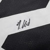 Framed Autographed/Signed Travis Hunter 35x39 Jacksonville Black Football Jersey Beckett BAS COA by Hall of Fame Sports Memorabilia