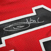 Framed Autographed/Signed Joakim Noah 35x39 Chicago Red Basketball Jersey Beckett BAS COA by Hall of Fame Sports Memorabilia