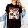 Vintage Style Football QB Graphic T-Shirt – Faded Game Day Fan Tee by Dog Mom Hat