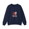 Love Is My Rebellion Sweatshirt | soft grunge heart, distressed punk heart design by Tristan’s Treehouse