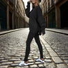 Women’s Solid Color 2-Piece Tracksuit — Crewneck Sweatshirt by FitiqueFit