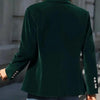 Women’s Slim-Fit Notch-Lapel Blazer by FitiqueFit