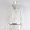 Women's Bow Cropped Cardigan by FitiqueFit
