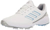 adidas Womens ZG23 Golf Shoes Footwear White/Blue Fusion Metallic/Silver Metallic 9 by EasyOptionXY