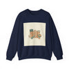 Vintage Travel Postcard Sweatshirt | travel stamps, wanderlust design by Tristan’s Treehouse