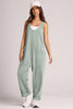 Lovelet V-Neck Wide Strap Overalls