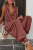 Women’s Sleeveless Hooded Relaxed Fit Jumpsuit by FitiqueFit