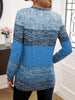Color Block Long Sleeve T-Shirt by Simply Love