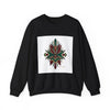 Dark Geometric Crest Crewneck | Gothic Occult Art Sweatshirt by Tristan’s Treehouse