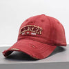 Embroidered Letter Denim Baseball Cap – Soft Crown by FitiqueFit
