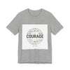 Courage Minimal Wordcloud Tee | Fresh-Start Minimalism, New Page Apparel by Tristan’s Treehouse