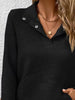 Textured Quarter Snap Sweatshirt by Wild and Free Boutique