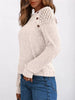 Ribbed Knit T-Shirt with Lace Shoulder Detail by Simply Love