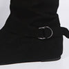 Side Zipper Suede Boots