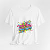 Stay Chill Crash Hard Tee | meltdown shirt, neon skate graffiti by Tristan’s Treehouse