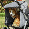 Travel Pet Stroller with Adjustable Handlebar by Furr Baby Gifts