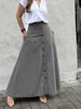 Women's Elegant High-Waist A-Line Skirt by FitiqueFit