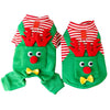 Christmas Pet Dogs Cats Coats Dress Up Costume Elk Pocket Sweatshirt Teddy Bichon Puppy Kitten Vest Xmas Warmer Pets Clothes by My Store