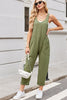Lovelet V-Neck Wide Strap Overalls