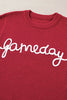 GAME DAY Round Neck Sweater Vest by Wild and Free Boutique