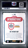 Graded 2024 Panini Absolute Drake Maye #IDME Introductions Rookie RC Football Card PSA 9 Mint