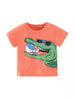 Children's Crocodile Graphic Print Short Sleeve T-Shirt by Simply Love
