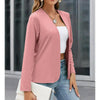 Women’s Plus‑Size Open‑Front Casual Blazer by FitiqueFit