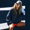 European And American Simple Casual All-match Loose Basic Sports Sweater