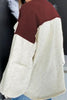 Unique Contrast Collared Pocketed Jacket with Button-Up Closure Modern Women Jacket by Stevvex