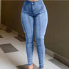 🍑 Women's Butt-Lifting Stretch Jeans – Slim Fit High-Waisted Denim by FitiqueFit
